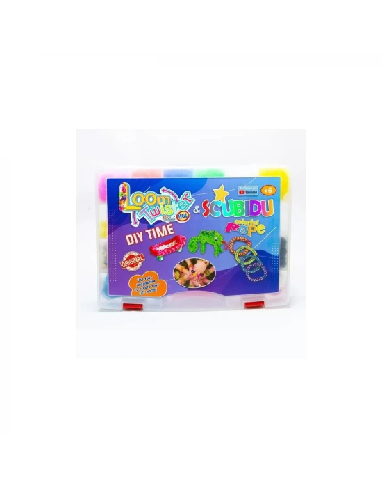 Loom Twister Scubidu Bileklik Yapma Kiti