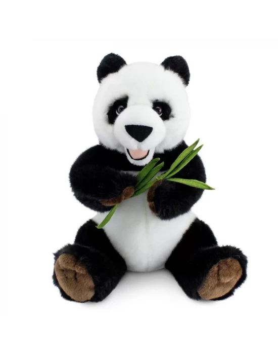 Animals Of The World Oturan Bambulu Panda Peluş Oyuncak 30 cm
