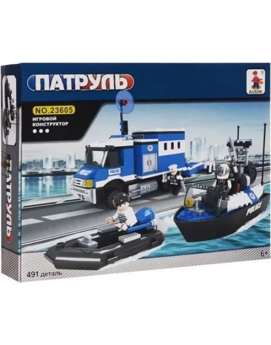 Asya Oyuncak 491 Parça LEGO Polis Seti - 23605
