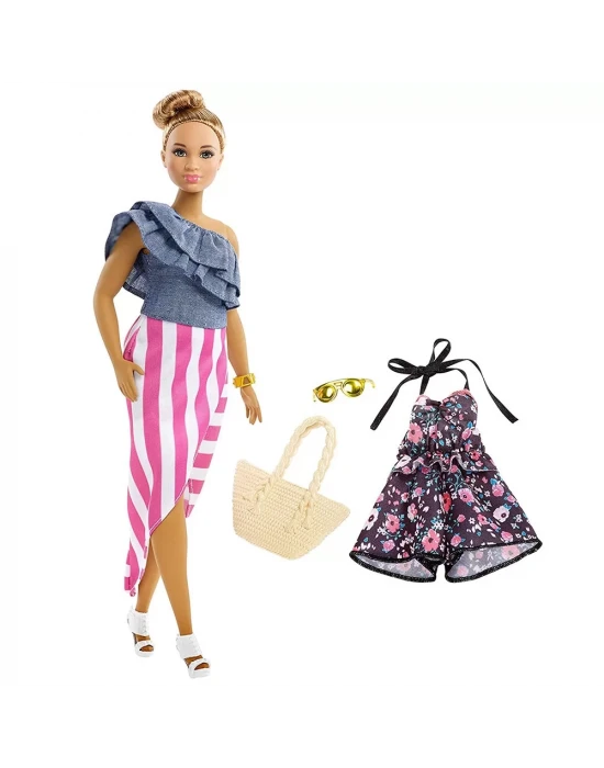 Barbie Fashionista Bebek ve Kıyafetleri FRY82