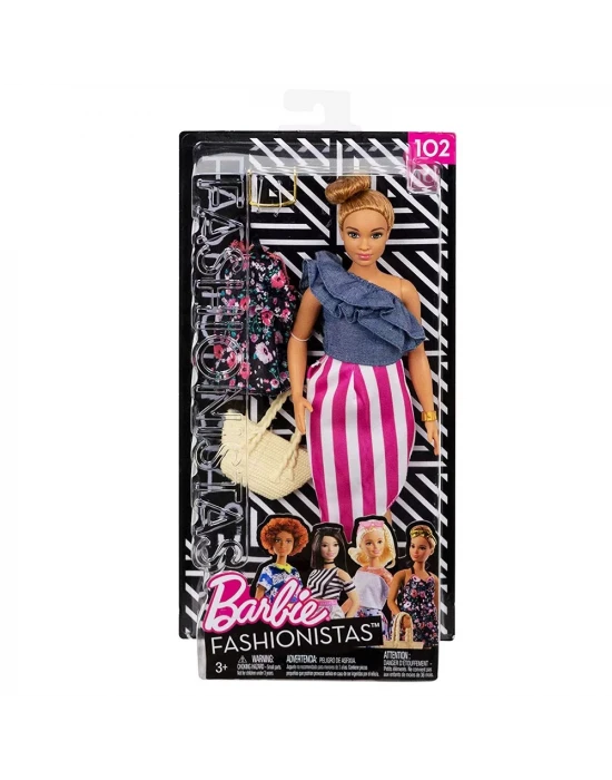 Barbie Fashionista Bebek ve Kıyafetleri FRY82