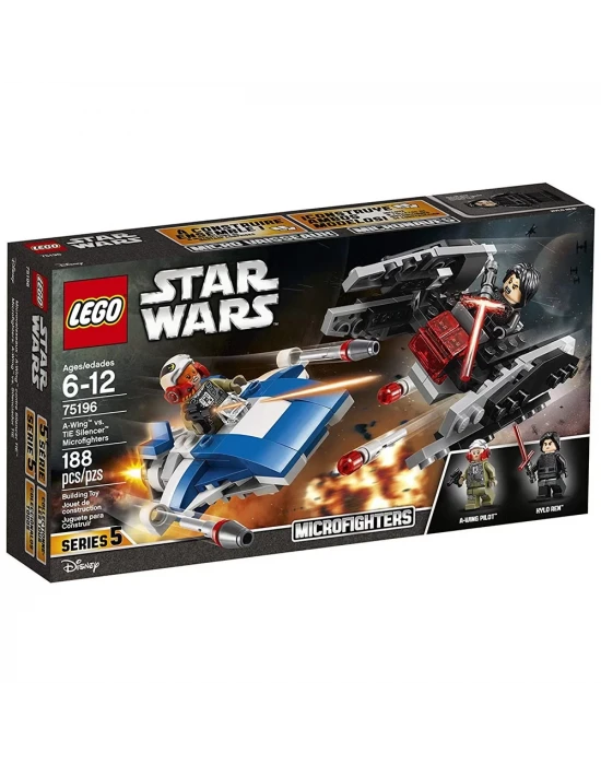 Lego Star Wars A-Wing vs TIE Mic 75196