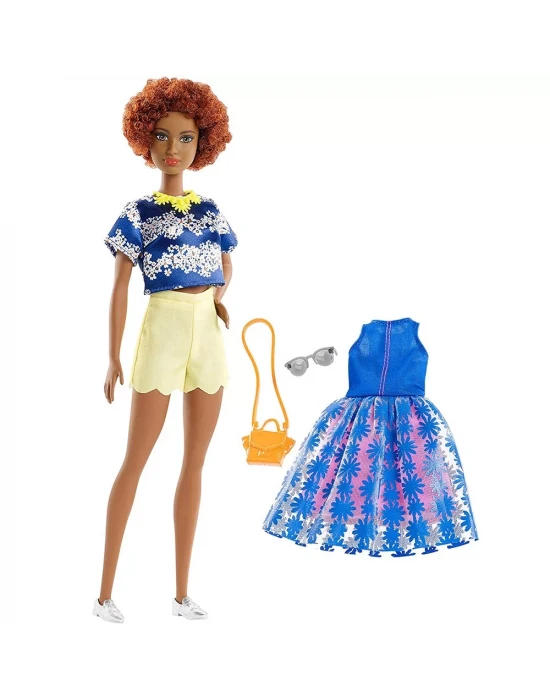 Barbie Fashionista Bebek ve Kıyafetleri FRY80