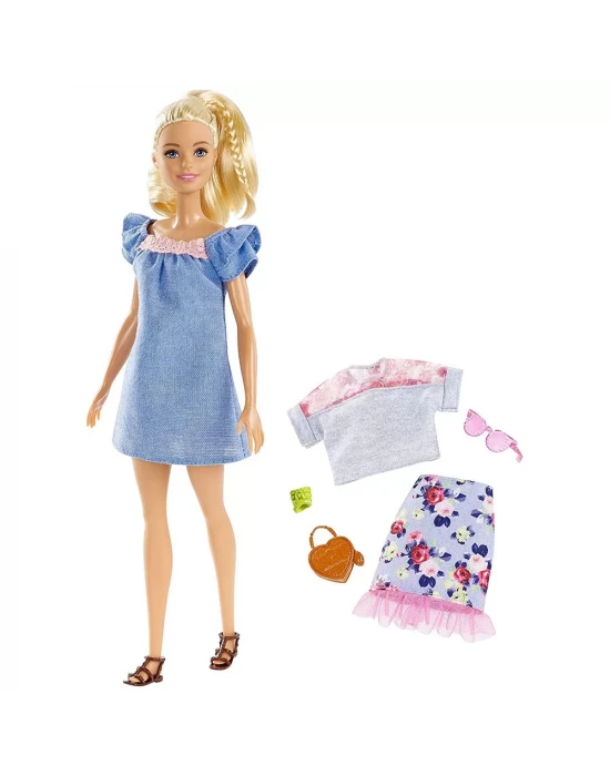 Barbie Fashionista Bebek ve Kıyafetleri FRY79