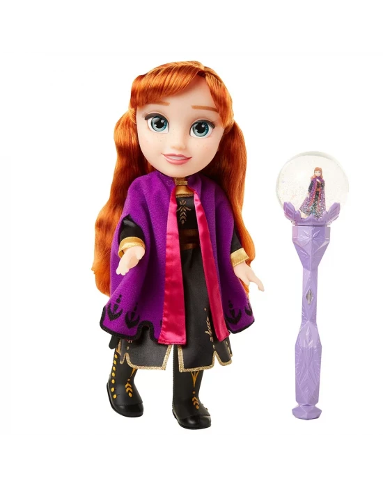 Frozen 2 Müzikli Asalı Anna Bebek 35 cm
