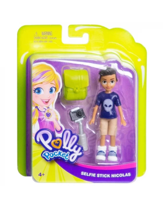 Polly Pocket Nicolas Selfie Stick Aksesuar Seti