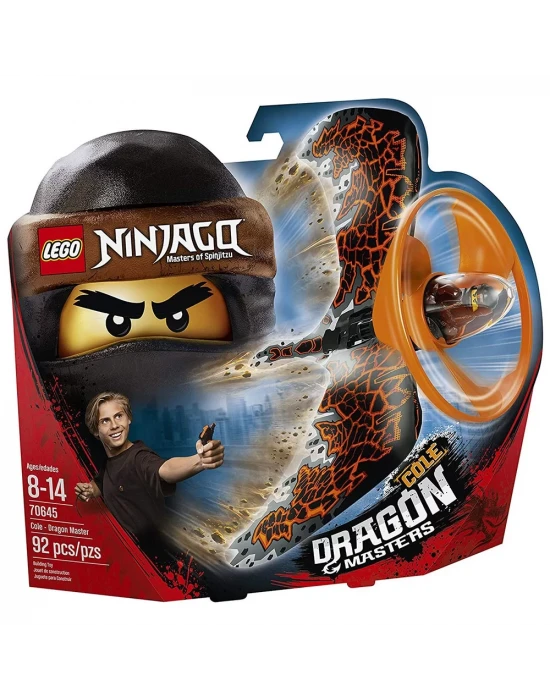 Lego Ninjago Cole Dragon Master 70645