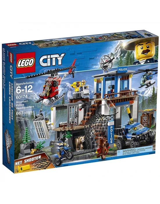 Lego City Mountain Police HQ 60174