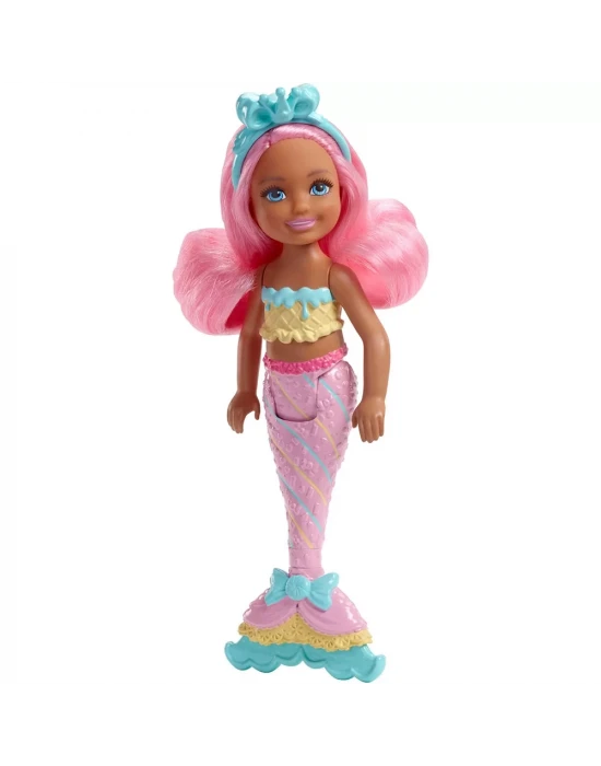 Barbie Dreamtopia Chelsea Denizkızı Bebekleri FKN04