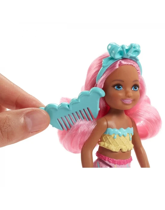 Barbie Dreamtopia Chelsea Denizkızı Bebekleri FKN04