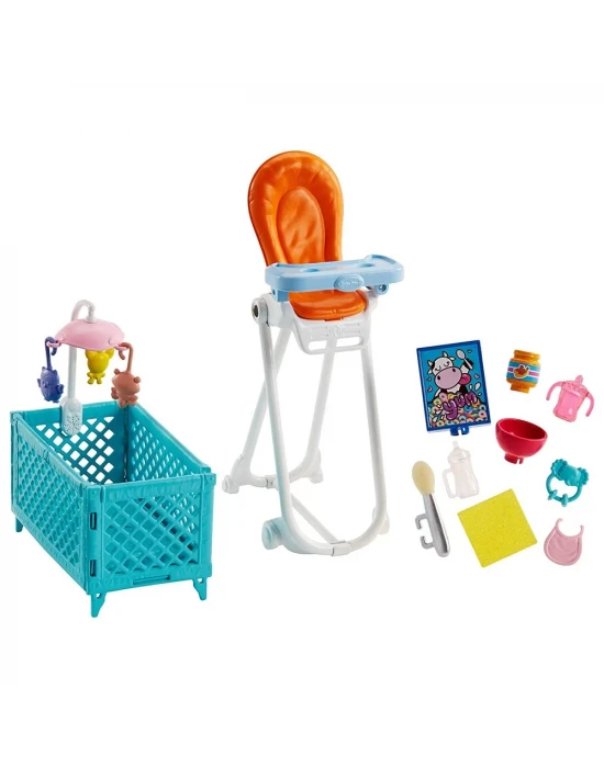 Barbie Skipper Bebek Bakıcılığı Oyun Seti FHY99