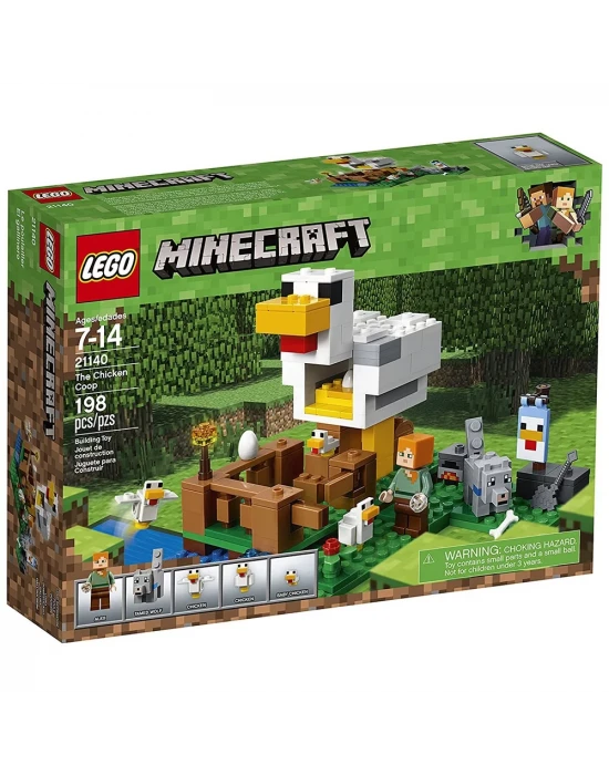 Lego Minecraft Chicken Coop 21140