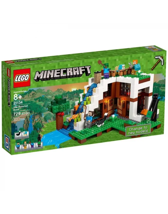 Legof Minecraft Waterfall Base 21134