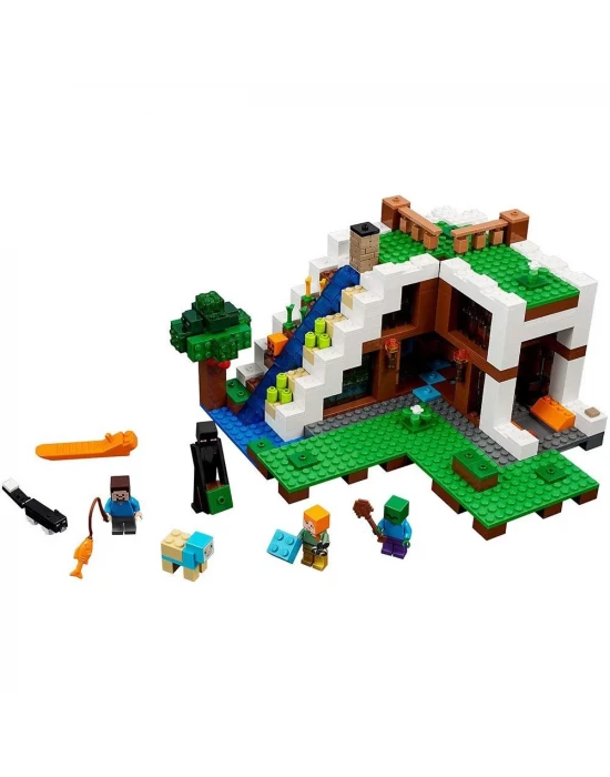 Legof Minecraft Waterfall Base 21134