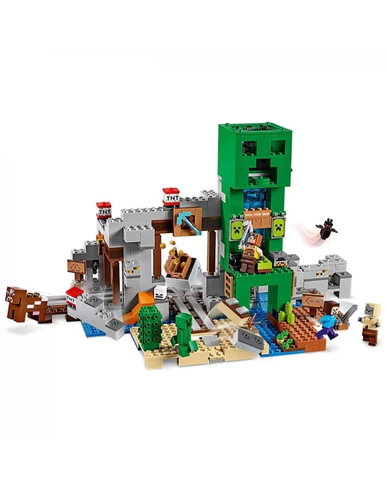 Lego Minecraft Creeper Madeni 21155