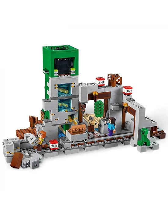 Lego Minecraft Creeper Madeni 21155