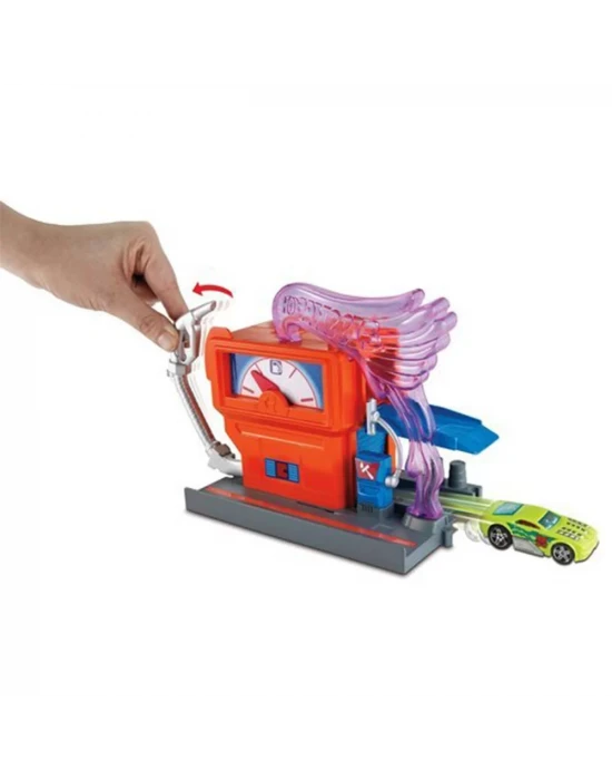 Hot Wheels Şehir Otoparkı Hızlı Benzin İstasyonu Oyun Seti