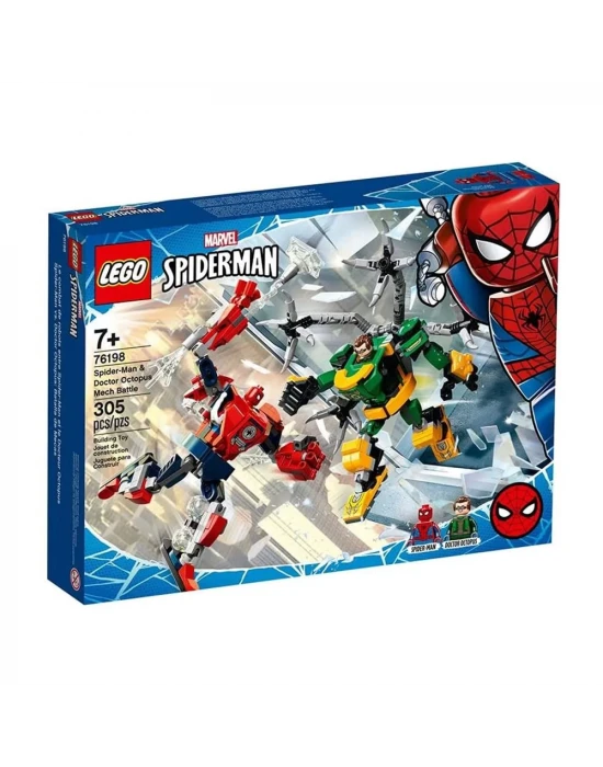 Lego Marvel Örümcek Adam ve Doktor Oktopus Robot Savaşı 76198