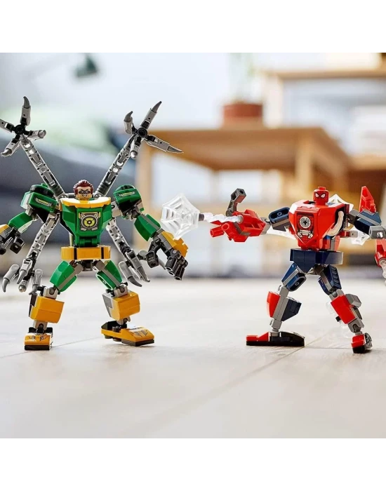 Lego Marvel Örümcek Adam ve Doktor Oktopus Robot Savaşı 76198