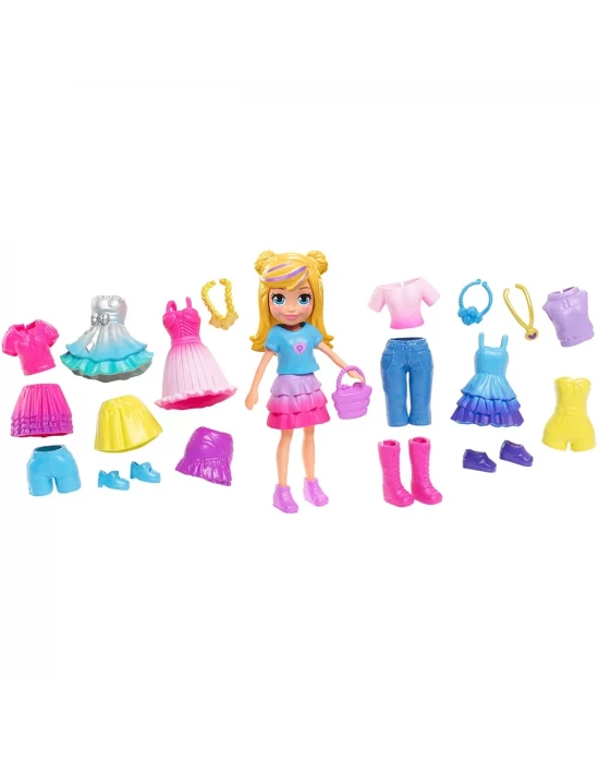 Polly Pocket ve Parti Kıyafetleri Seti