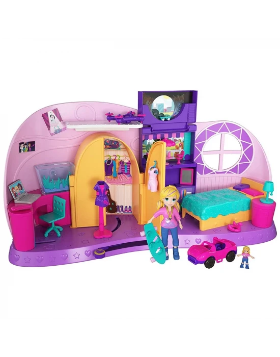 Polly Pocket Ve Sürpriz Dolu Evi