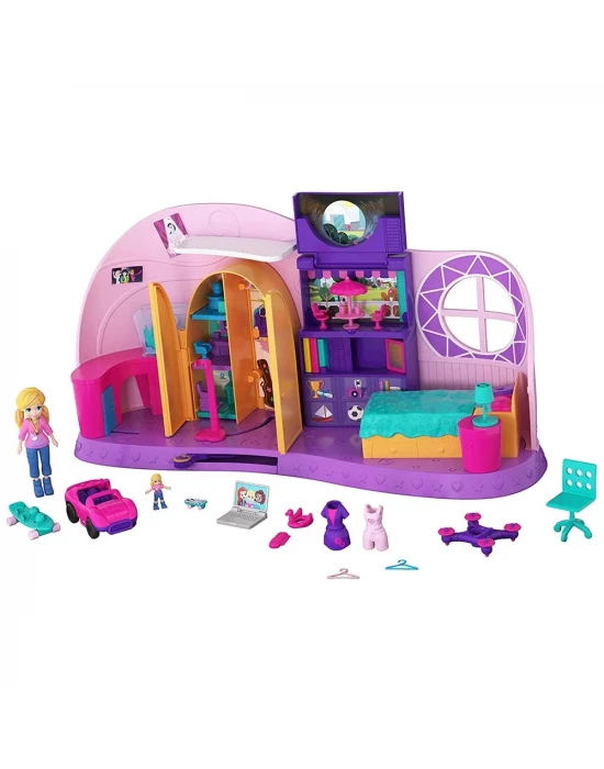 Polly Pocket Ve Sürpriz Dolu Evi