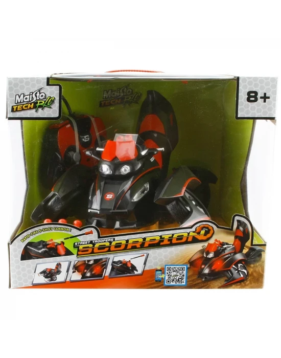 Maisto Street Troopers Scorpion R/C Siyah Uzaktan Kumandalı
