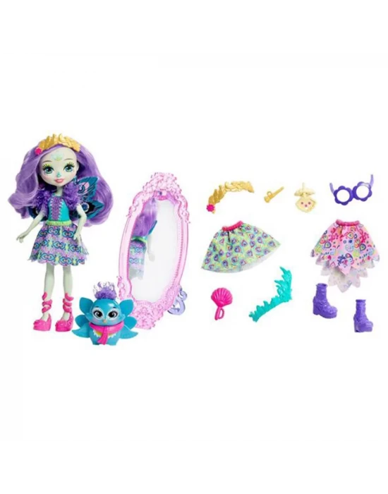 Enchantimals Patter Peacock Moda Aksesuarı Oyun Seti