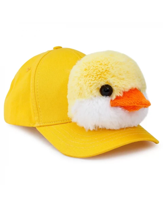 Neco Plush Civciv Kep Şapka Sarı