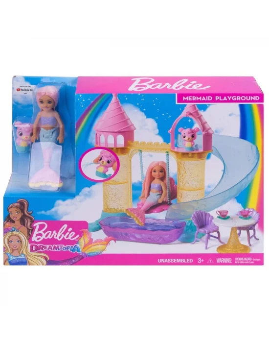 Barbie Dreamtopia Denizkızı Chelsea ve Şatosu Oyun Seti