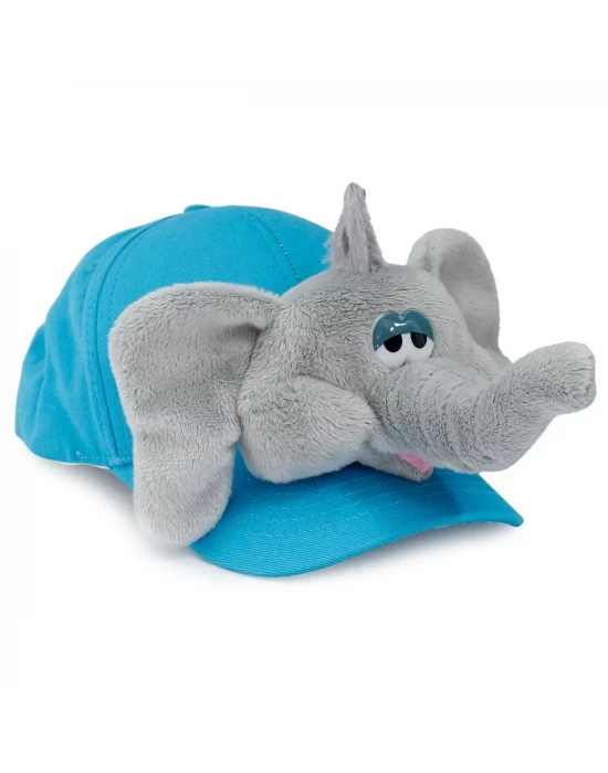Neco Plush Fil Kep Şapka Mavi