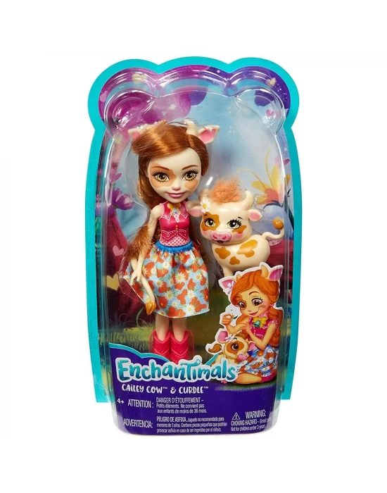 Enchantimals Cailey Cow Karakter Bebek FXM77