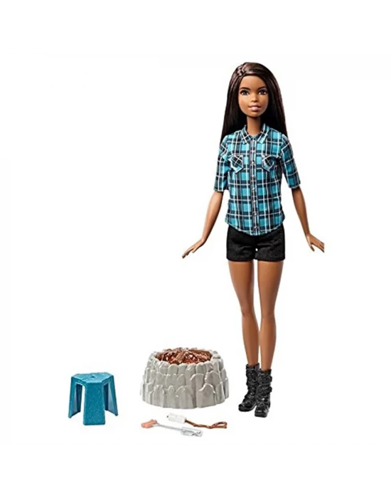 Barbie Kamp Bebeğim Oyun Seti FDB45