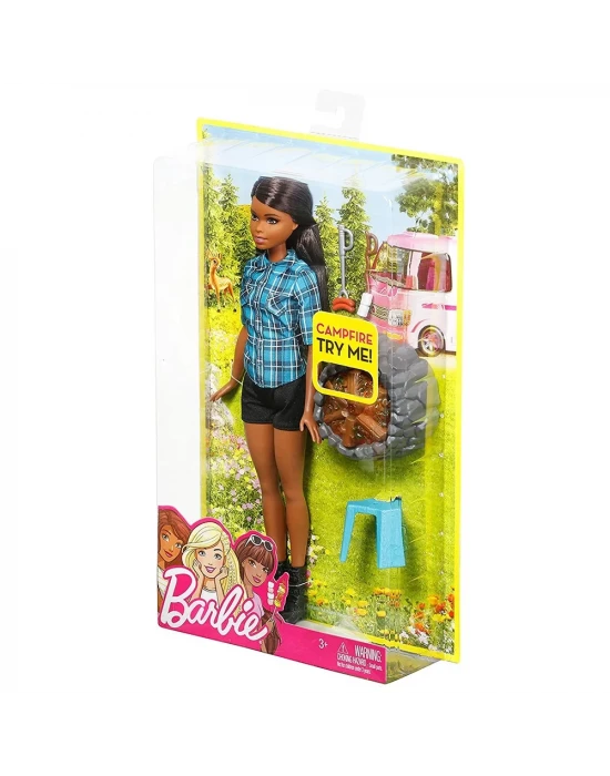 Barbie Kamp Bebeğim Oyun Seti FDB45