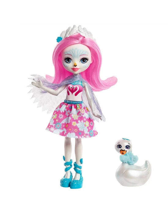 Enchantimals Saffi Swan Karakter Bebek FRH38