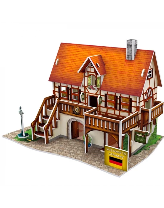 Cubic Fun 3D 39 Parça Puzzle Alman Sanat  Atölyesi