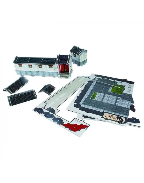 Cubic Fun 3D 277 Parça Puzzle Pekin Dört Bölümlü Yaşam Alanı