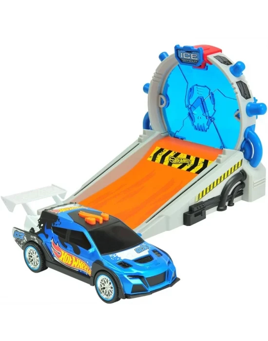 Hot Wheels Stunt FX Hareketli Sesli ve Işıklı Rampa Oyun Seti Mav