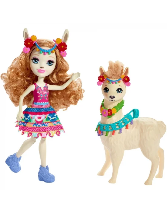 Enchantimals Lluella Llama Ve Fleecy Oyun Seti