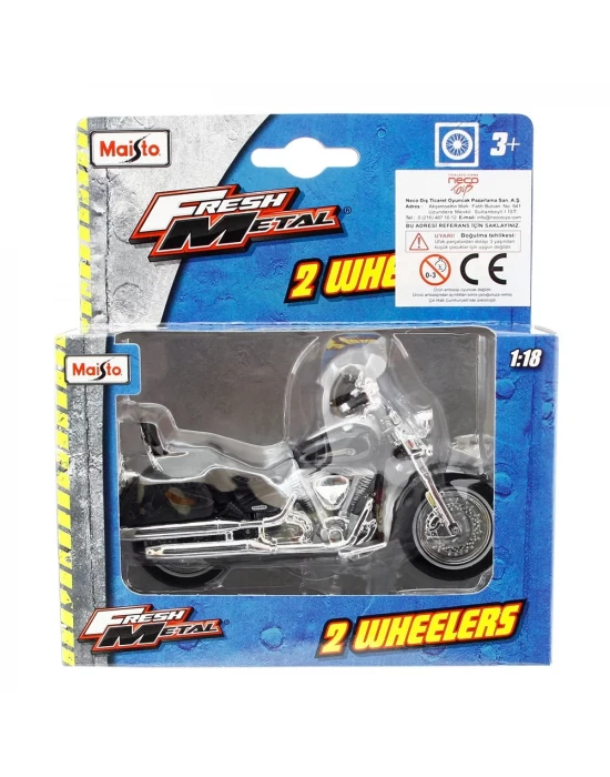 Maisto Yamaha Road Star Silverado 1:18 Model Motorsiklet