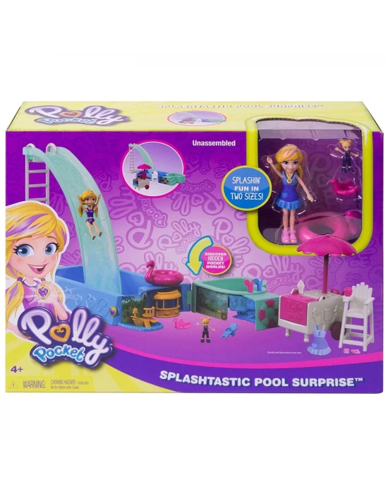 Polly Pocket Havuz Partisi Oyun Seti