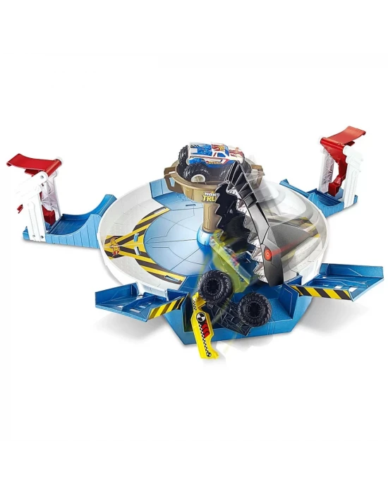 Monster Trucks Mecha Köpek Balığı Çarpışması Oyun Seti