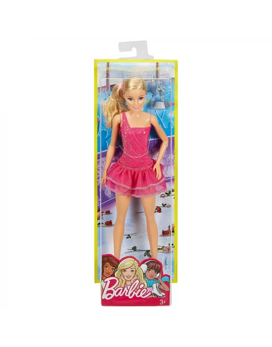Barbie Kariyer Bebekleri Buz Patenci Figür Bebek