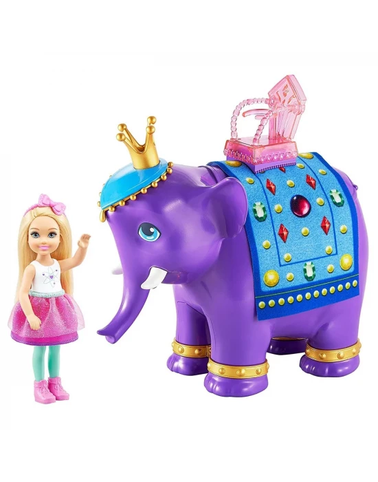 Barbie Dreamtopia Chelsea ve Fil Kral Oyun Seti