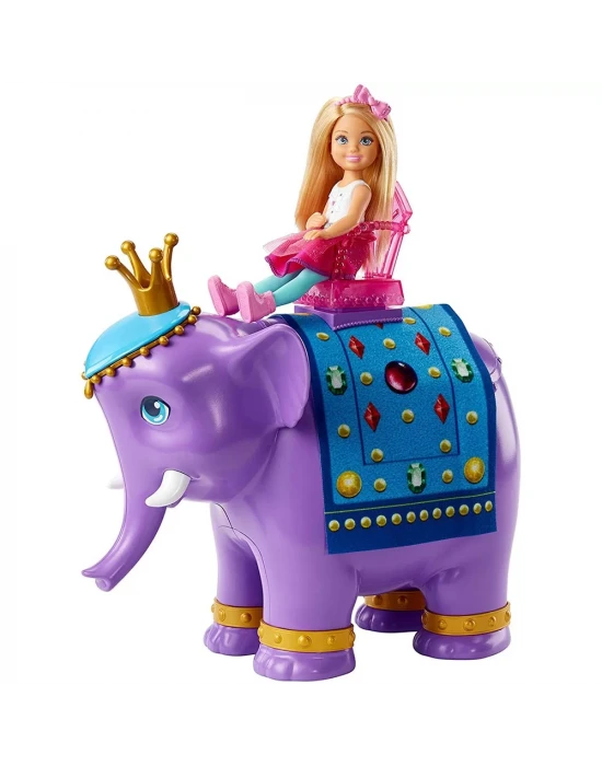 Barbie Dreamtopia Chelsea ve Fil Kral Oyun Seti