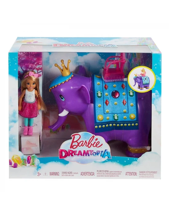 Barbie Dreamtopia Chelsea ve Fil Kral Oyun Seti