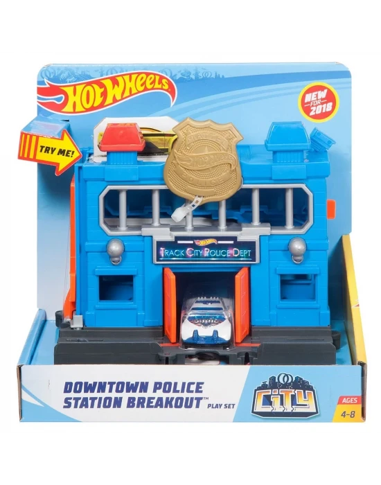 Hot Wheels Polis Karakolundan Kaçış Oyun Seti