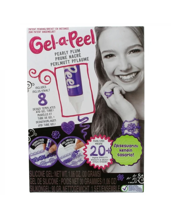 Gel-a-Peel Aksesuar Tasarım Başlangıç Paketi Mor