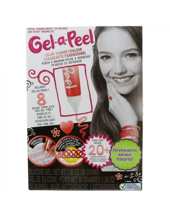 Gel-a-Peel Aksesuar Tasarım Başlangıç Paketi Açık Pembe