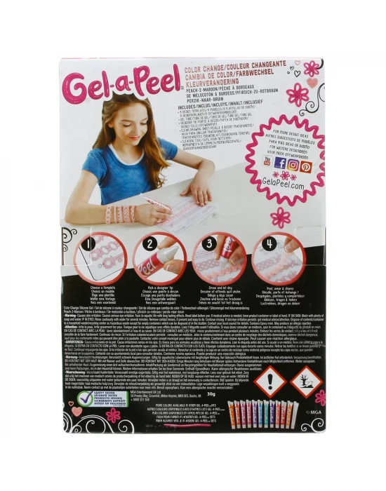 Gel-a-Peel Aksesuar Tasarım Başlangıç Paketi Açık Pembe